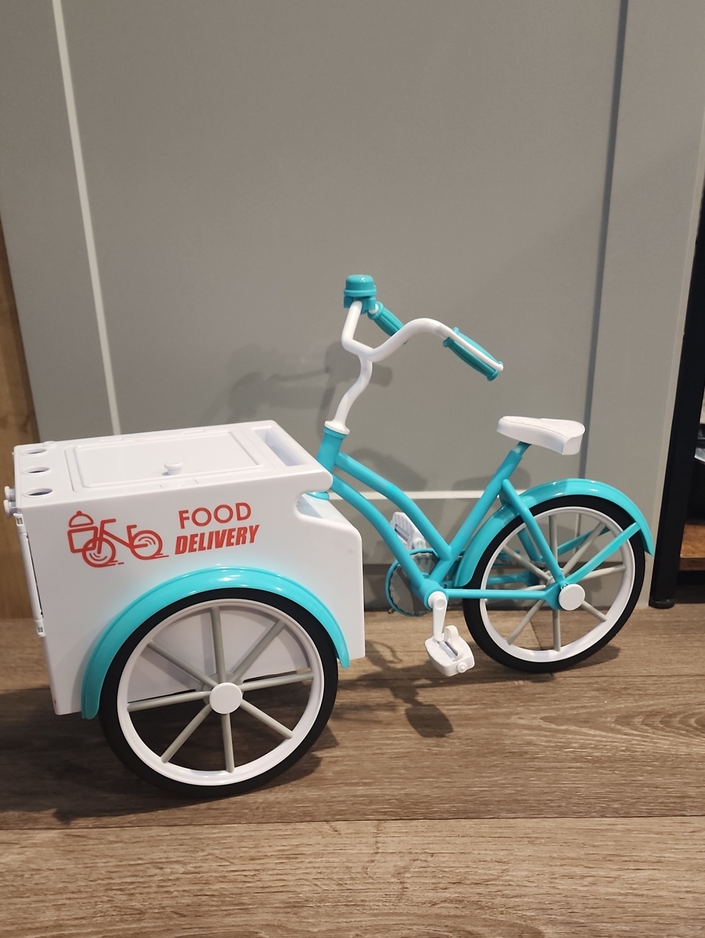 18in Food Delivery Tricycle Toy